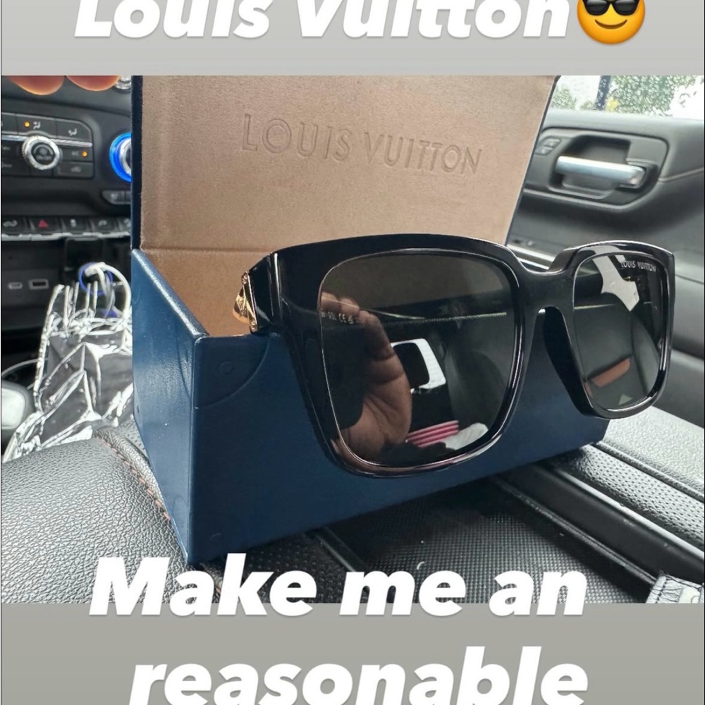 Louis Vuitton Black Sunglasses